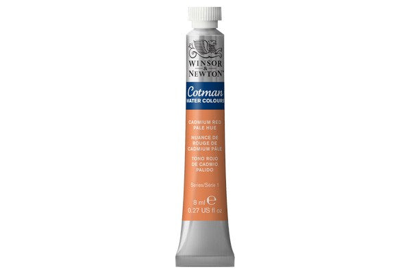 Cotman watercolour 8ml Cad Red Pale Hue 103