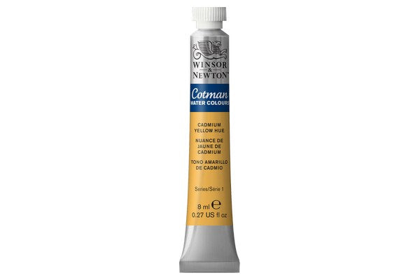 Cotman watercolour 8ml Cad Yellow Hue 109