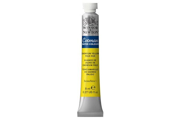 Cotman watercolour 8ml Cad Yel Pale Hue 119