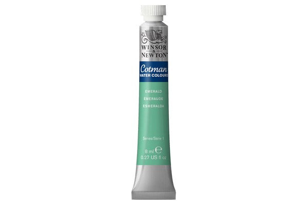 Cotman watercolour 8ml Emerald 235