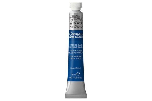 Cotman watercolour 8ml Intense Blue 327