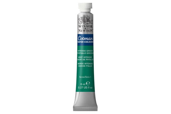 Cotman watercolour 8ml Intense Green 329