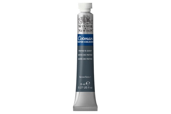 Cotman watercolour 8ml Paynes Grey 465