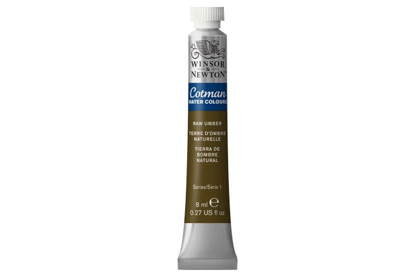 Cotman watercolour 8ml Raw Umber 554