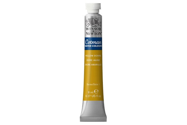 Cotman watercolour 8ml Yellow Ochre 744