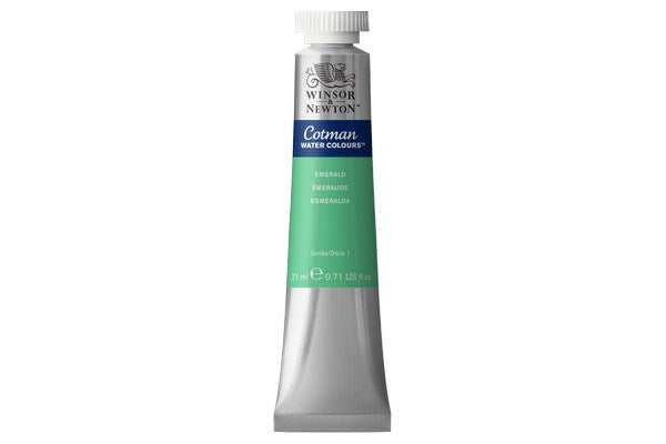 Cotman watercolour 21ml Emerald 235