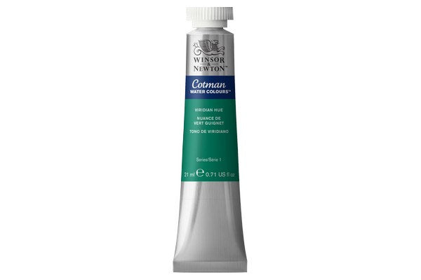 Cotman watercolour 21ml Viridian Hue 696