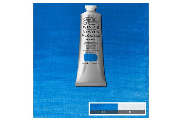 Proff. acrylic 60ml cerulean blue 137