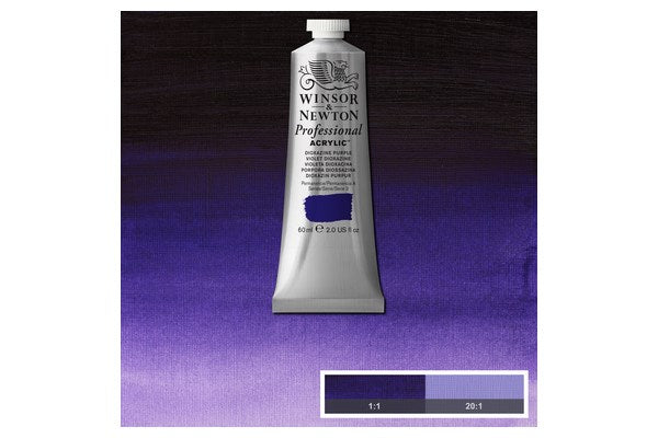 Proff. acrylic 60ml dioxazine purple 229