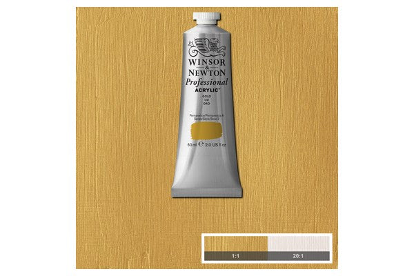 Proff. acrylic 60ml gold 283