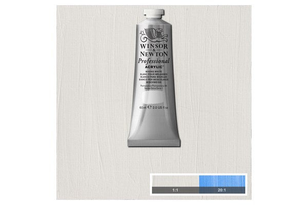 Proff. acrylic 60ml mixing white 415