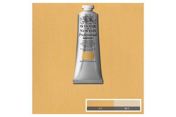 Proff. acrylic 60ml naples yellow 422