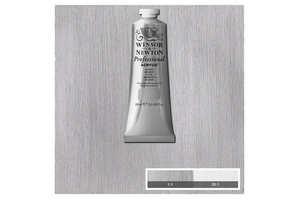 Proff. acrylic 60ml silver 617