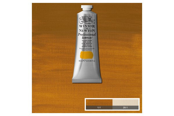 Proff. acrylic 60ml yellow ochre 744
