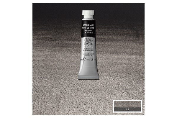 Watercolour proff. 5ml Mars Black 386