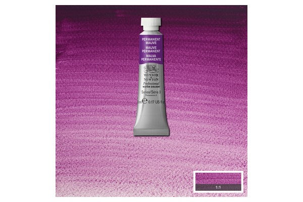 Watercolour proff. 5ml Permanent Mauve 491