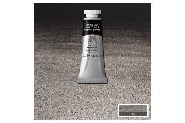 Watercolour proff. 14ml Mars Black 386