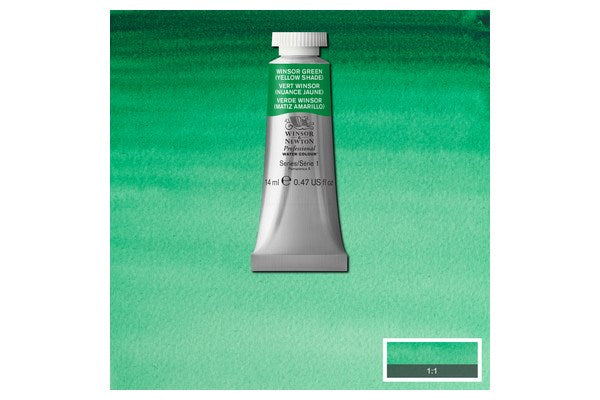 Watercolour prof 14ml Winsor Green (yel shade) 721