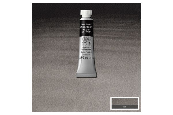 Watercolour proff. 5ml Lamp Black 337