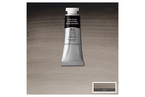 Watercolour proff. 14ml Ivory Black 331