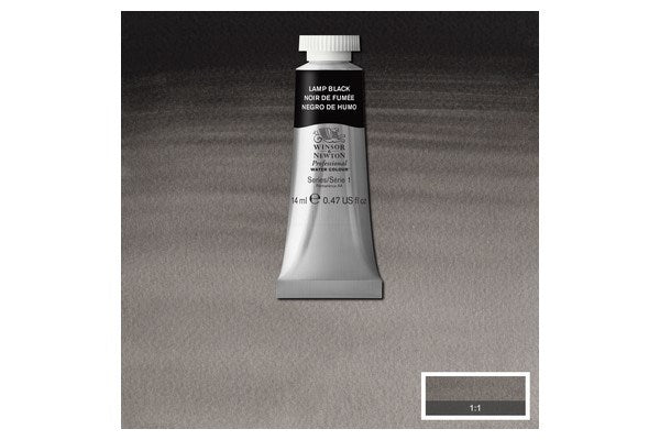 Watercolour proff. 14ml Lamp Black 337