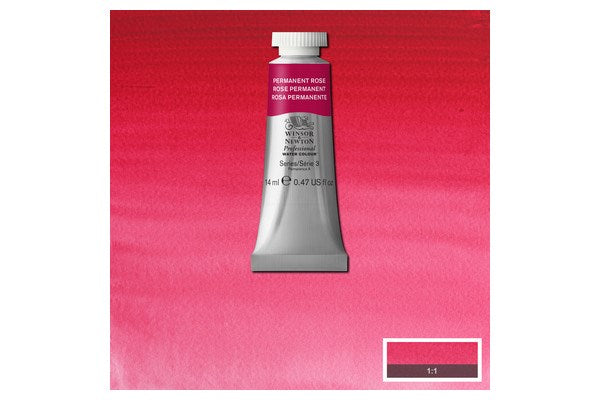 Watercolour proff. 14ml Permanent Rose 502