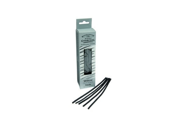 Willow charcoal thin 12pcs