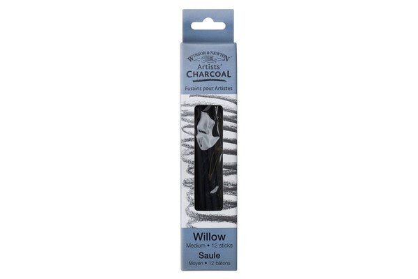 Willow charcoal medium 12pcs