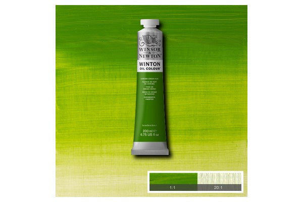 Winton oil 200ml chrome green hue 145