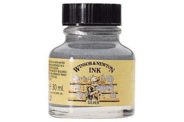 Drawing Ink 30ml silver