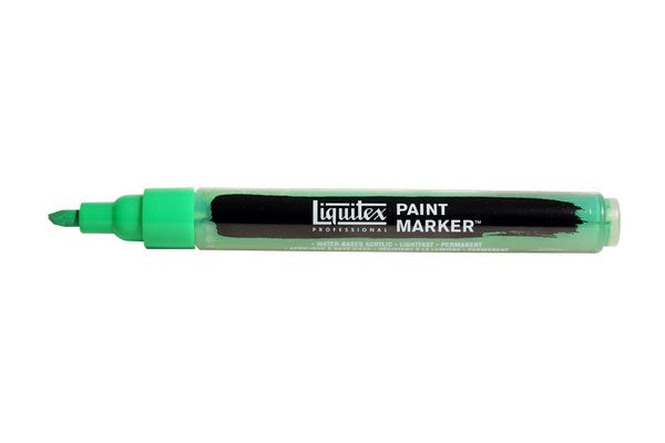 Paint Marker Fin Light Green Permanent 312 