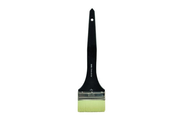 Free Style Brush Large Flat 4 Inch Long Handle 