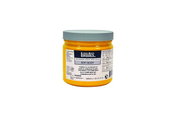 Soft Body 946Ml Cadmium Yellow Medium Hue 830