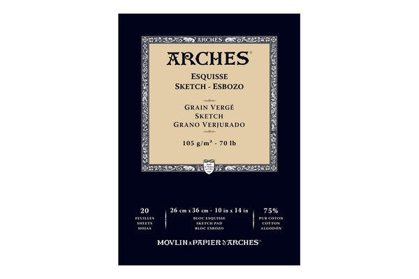 Arches Sketch pad glue 105 g 26x36cm 20 sh.