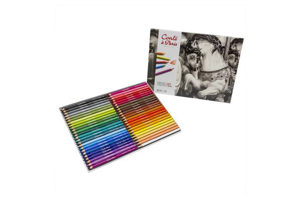 Cap X48 Pastel Pencils Carton Box 