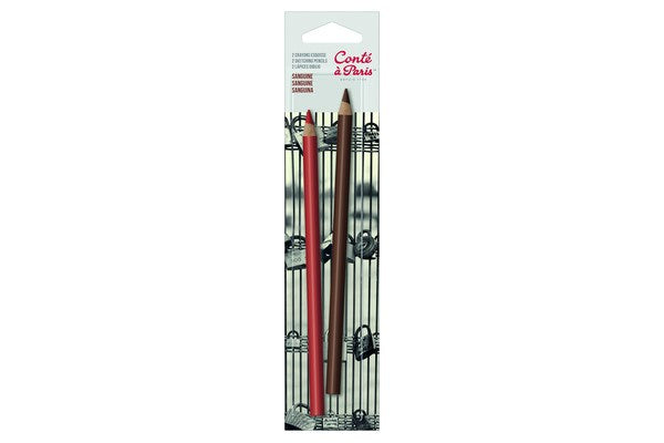 Blister 2 Sketching Pencils Sanguin
