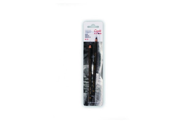 Blister 2 Sketching Pencils Charcoa