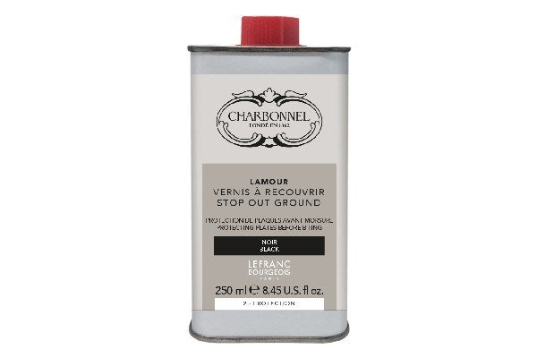 Lamour Black Covering Varnish 250ml 