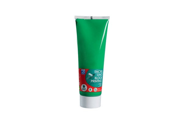 Ink for lino 250ml brilliant green