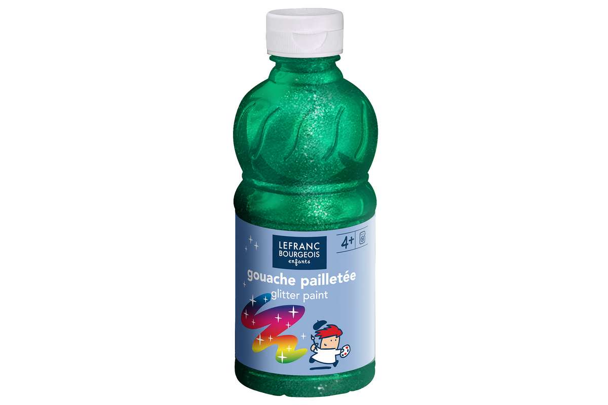 GLITTER PAINT 250ML SEA GREEN 
