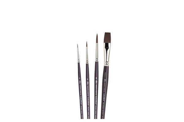 Galeria Brush Short Handle 4Pk 