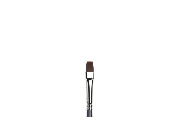 Galeria brush flat w/short handle No. 8