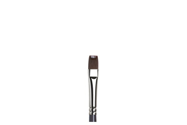 Galeria brush flat w/short handle No. 12