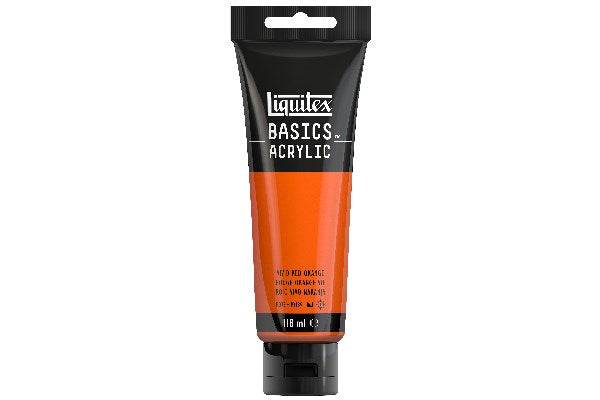 Basics 118ml Vivid Red Orange 620