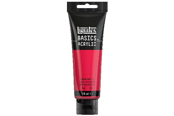 Basics 118ml Transparent Red 047