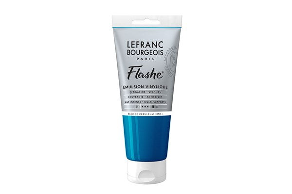 Flashe acrylic 80ml cerulean blue hue