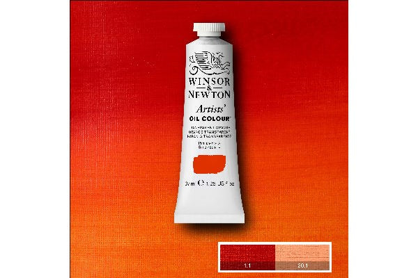 Artists Oil Col 37ml transparent orange 650