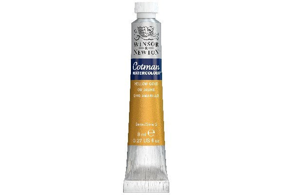 Cotman watercolour 8ml Yellow Gold Row 088