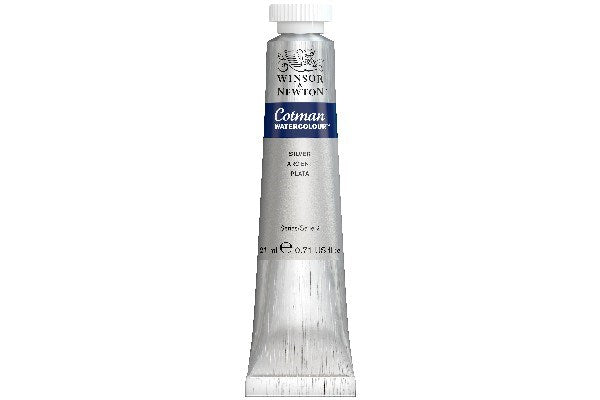 Cotman watercolour 21ml Silver 617
