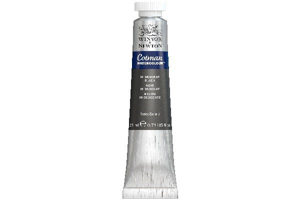 Cotman watercolour 21ml Iridescent Black 473